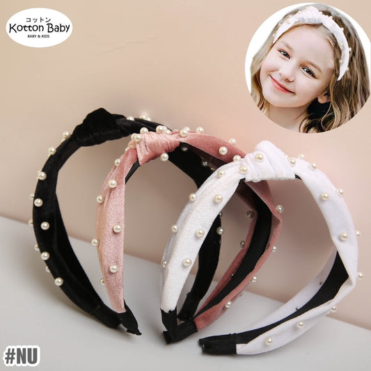 Bando Anak | Bandana Pita Rambut | Premium Import Perempuan Catalog Quin NU