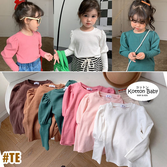 2-6 thn || KAOS BAJU LENGAN PANJANG ATASAN PAKAIAN ANAK PEREMPUAN  catalog NXTY TE