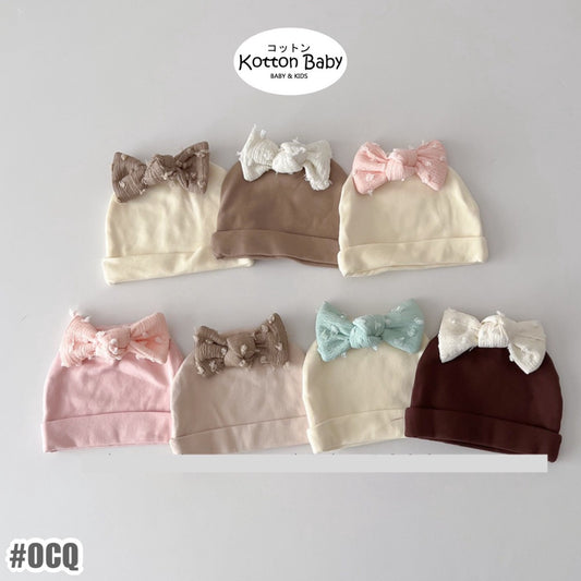 0-3 thn || Topi Bayi Newborn Anak Polos Kupluk Karakter Lucu Emen Anak Impor Catalog OIMG OCQ