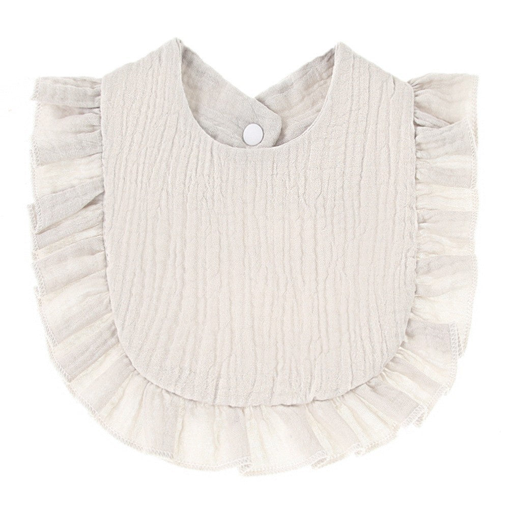 BIB SLABBER RUFFLE POLOS MUSLIN BAYI SET CELEMEK TATAKAN LIUR ANAK DQIN Q catalog