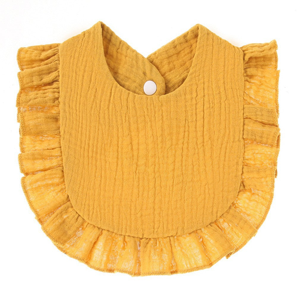 BIB SLABBER RUFFLE POLOS MUSLIN BAYI SET CELEMEK TATAKAN LIUR ANAK DQIN Q catalog