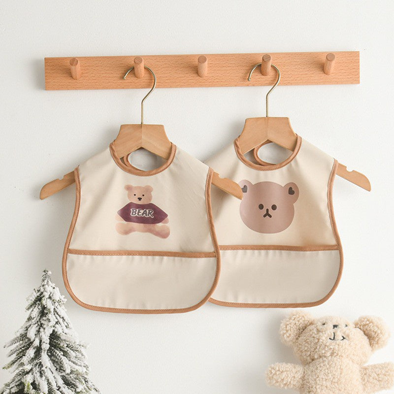 BIB BAYI BAJU BLW  / BABY SILICONE CELEMEK MAKAN MPASI / SLABBER / TATAKAN AIR LIUR DQIN DP catalog