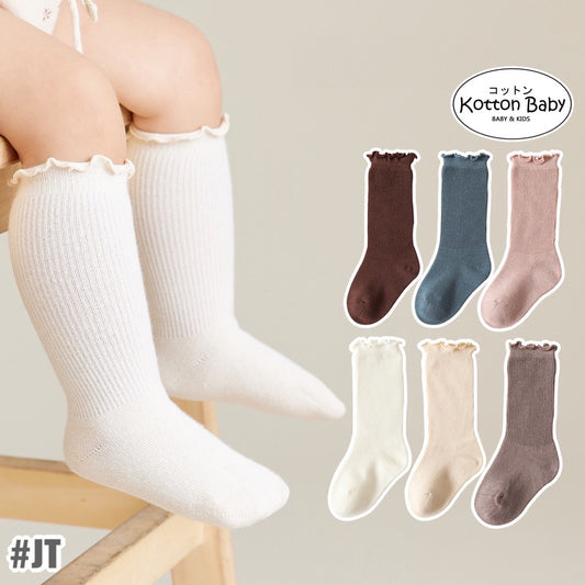 0-3 thn | KAOS KAKI POLOS BAYI ANAK IMPOR NEWBORN SOCKS UNISEX catalog JCZZ JT