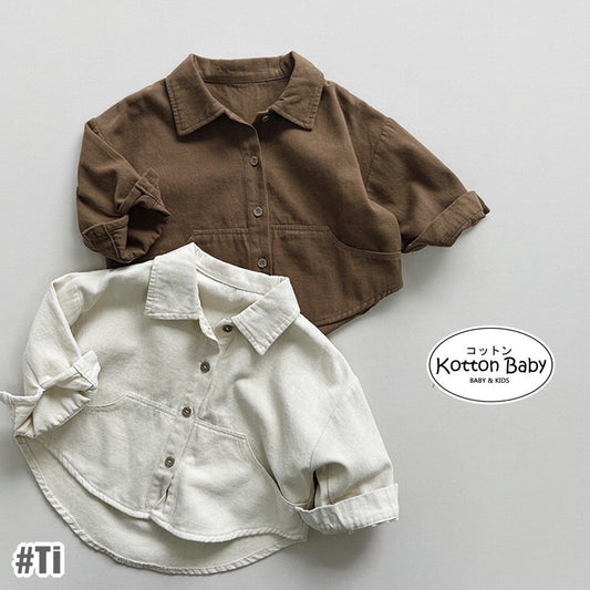 1-5thn | Kemeja Korea Formal Kaos Oversize Anak Laki-laki Pakaian Bayi MYTT catalog Ti