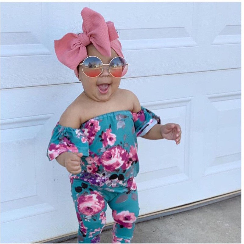 (Big Bow) Bandana bayi headband jumbo premium import pita anak perempuan catalog QUIN NB