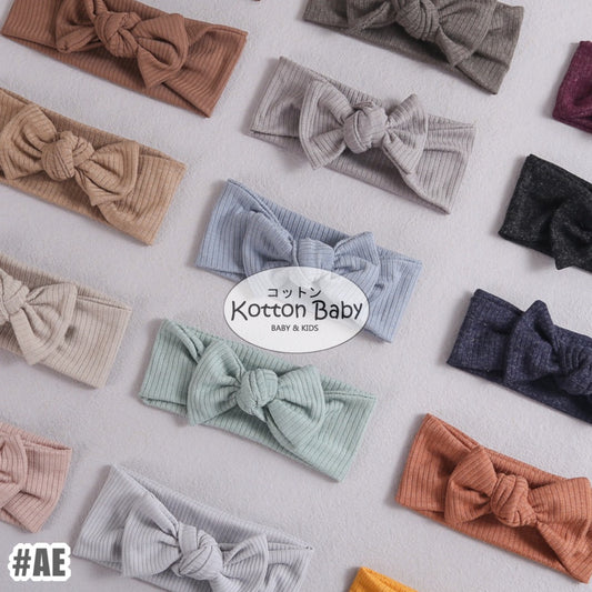(Big Bow) Bandana bayi headband jumbo premium import pita anak perempuan catalog jbay JB AE