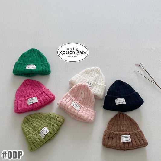 0-2 thn || Topi Bayi Newborn Anak Polos Kupluk Karakter Lucu Emen Anak Impor Catalog OIMG ODP