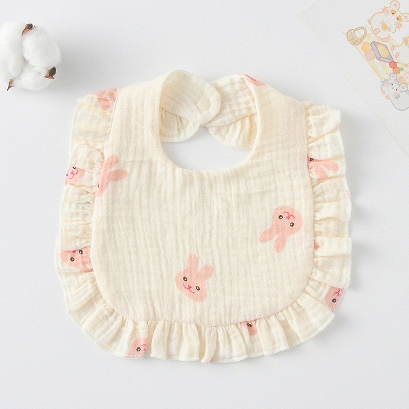 Premium BIB SLABBER BUNGA BAYI SET CELEMEK TATAKAN LIUR ANAK catalog DQIN DS
