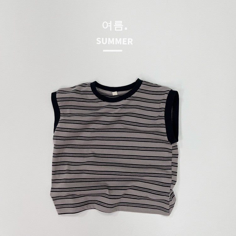 1-5thn | Tshirt Kaos Korea Basic Oblong Kutang Anak Laki-laki Pakaian Bayi KQHZ catalog KAF