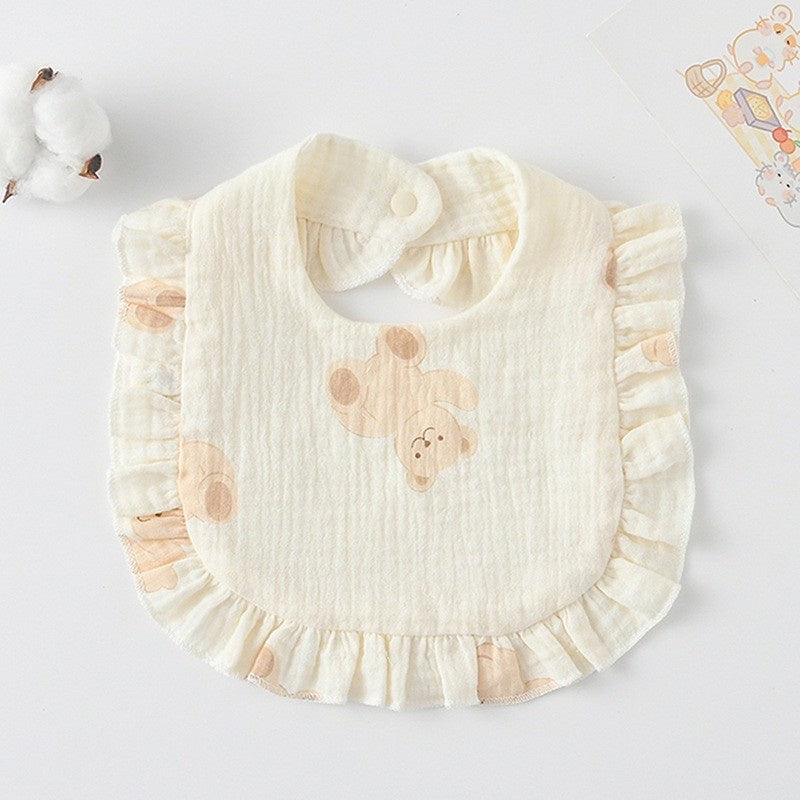 Premium BIB SLABBER BUNGA BAYI SET CELEMEK TATAKAN LIUR ANAK catalog DQIN DS