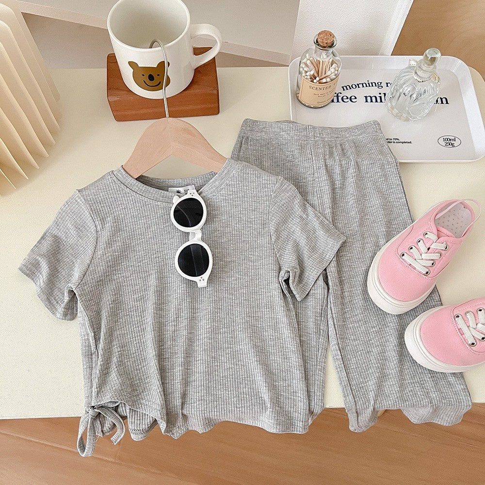 2-7 thn ||SETELAN BAJU + CELANA (1 set) ANAK JALAN CASUAL BAJU ATASAN catalog NXTY TK