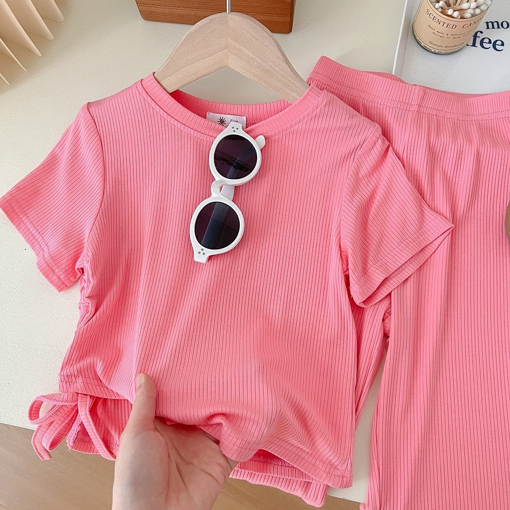 2-7 thn ||SETELAN BAJU + CELANA (1 set) ANAK JALAN CASUAL BAJU ATASAN catalog NXTY TK