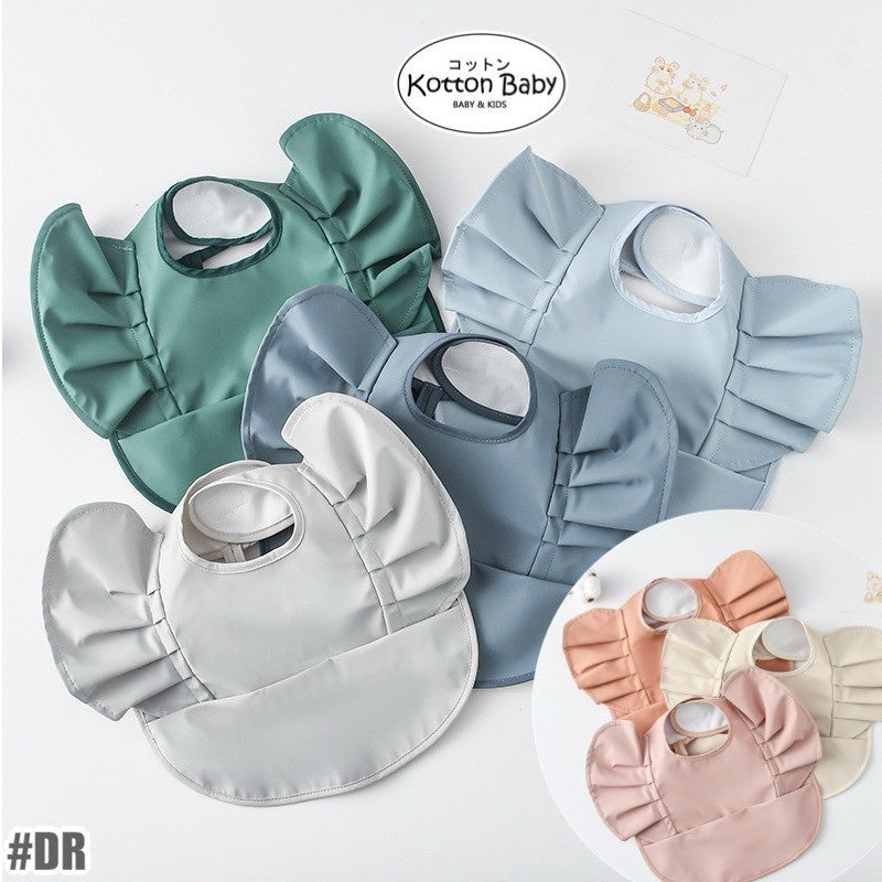 BIB BAYI BAJU BLW  / BABY SILICONE CELEMEK MAKAN MPASI / SLABBER / TATAKAN AIR LIUR DQIN DR catalog