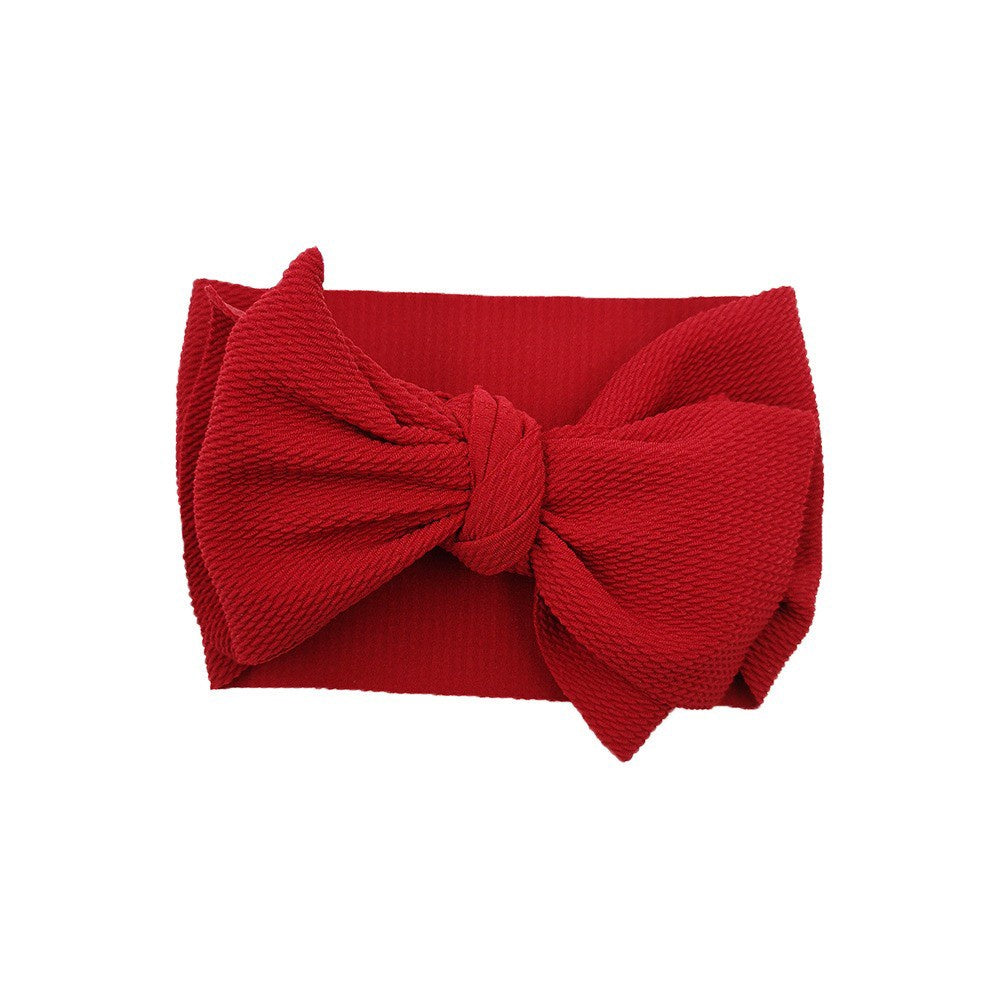 (Big Bow) Bandana bayi headband jumbo premium import pita anak perempuan catalog QUIN NB