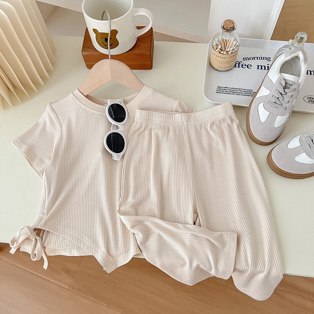 2-7 thn ||SETELAN BAJU + CELANA (1 set) ANAK JALAN CASUAL BAJU ATASAN catalog NXTY TK