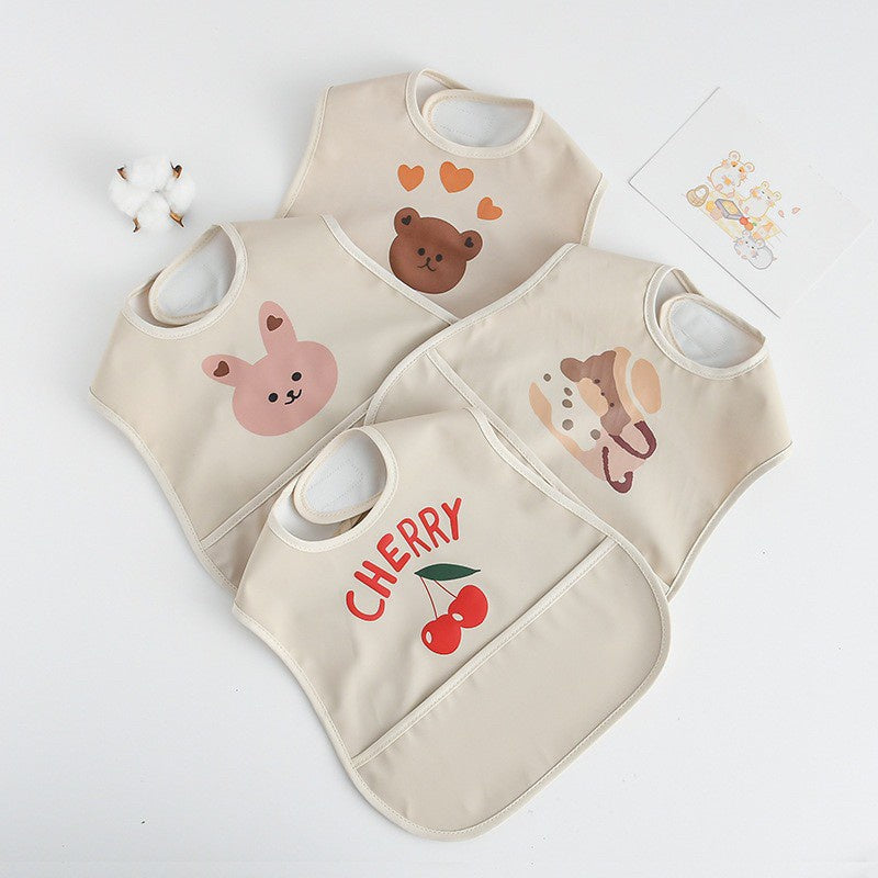 BIB BAYI BAJU BLW  / BABY SILICONE CELEMEK MAKAN MPASI / SLABBER / TATAKAN AIR LIUR DQIN DP catalog