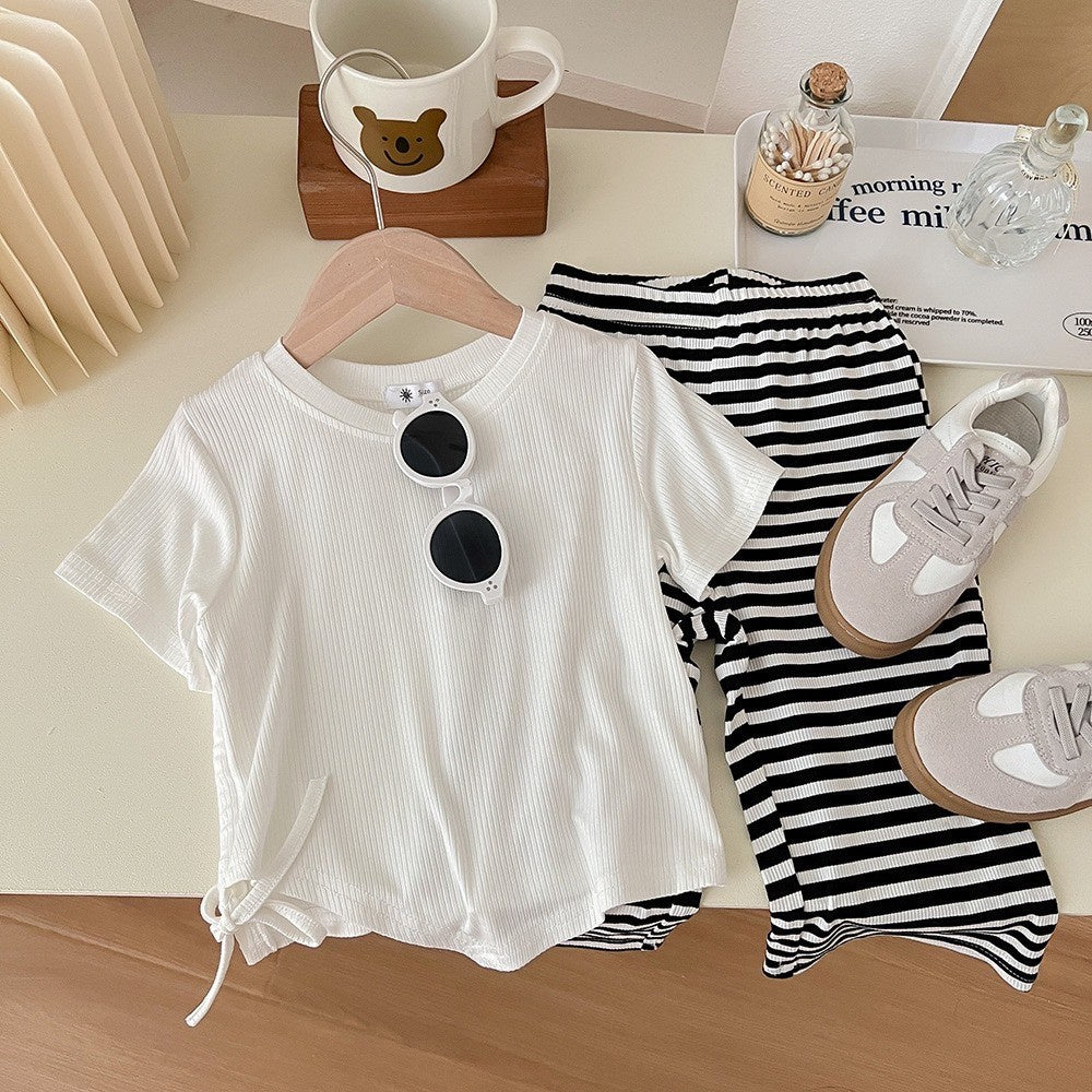 2-7 thn ||SETELAN BAJU + CELANA (1 set) ANAK JALAN CASUAL BAJU ATASAN catalog NXTY TK