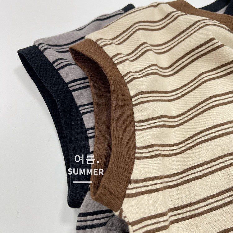 1-5thn | Tshirt Kaos Korea Basic Oblong Kutang Anak Laki-laki Pakaian Bayi KQHZ catalog KAF