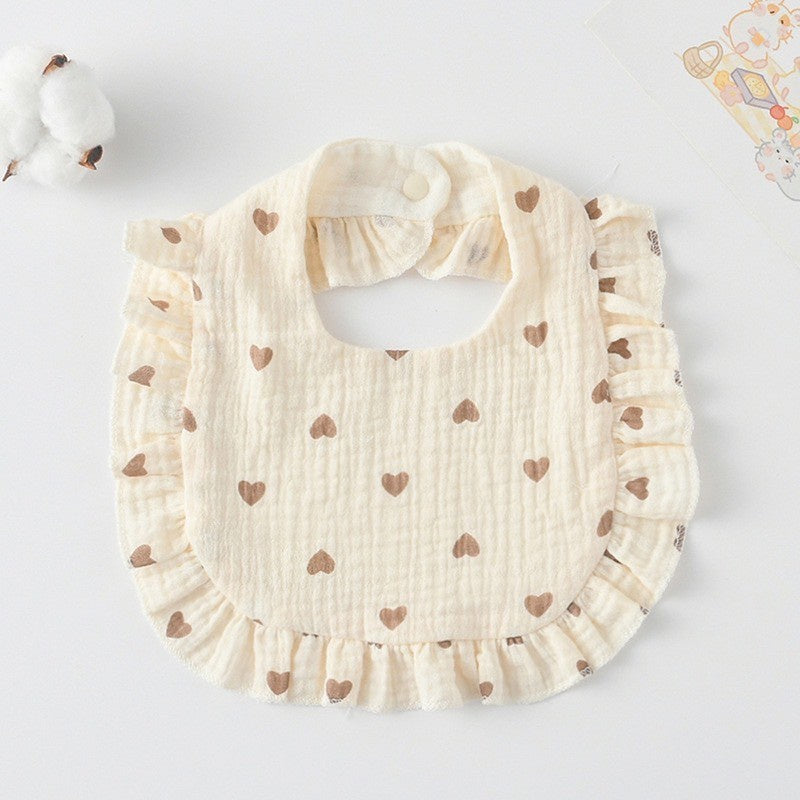 Premium BIB SLABBER BUNGA BAYI SET CELEMEK TATAKAN LIUR ANAK catalog DQIN DS