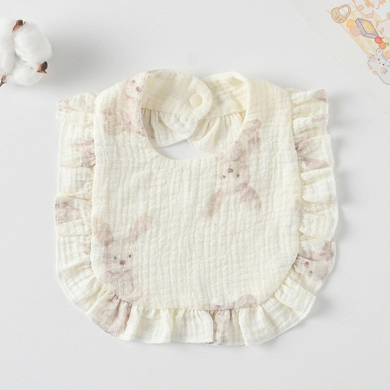 Premium BIB SLABBER BUNGA BAYI SET CELEMEK TATAKAN LIUR ANAK catalog DQIN DS