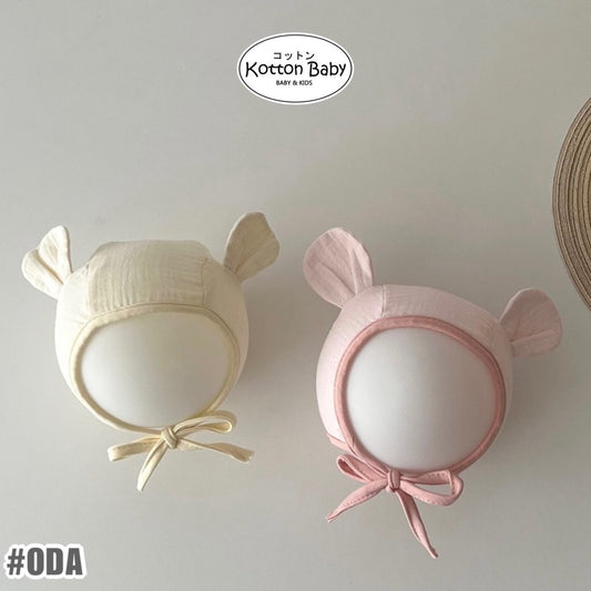 0-1 thn || Topi Bonnet Bayi Newborn Anak Emen Anak Impor Catalog OIMG ODA