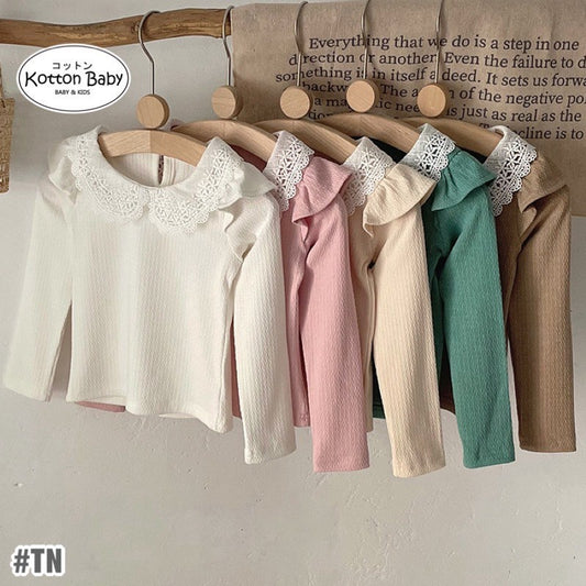 2-6 thn || KAOS BAJU LENGAN PANJANG ATASAN PAKAIAN ANAK PEREMPUAN  catalog NXTY TN