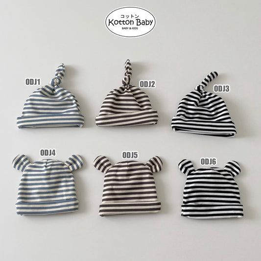 0-3 thn || Topi Bayi Newborn Anak Polos Kupluk Karakter Lucu Emen Anak Impor Catalog OIMG ODJ