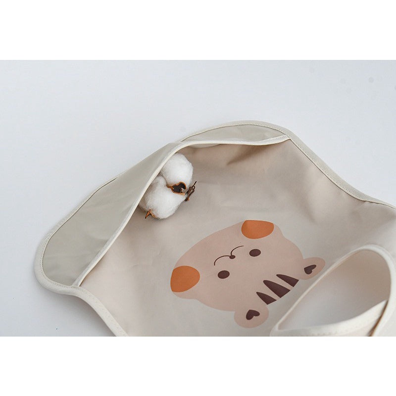 BIB BAYI BAJU BLW  / BABY SILICONE CELEMEK MAKAN MPASI / SLABBER / TATAKAN AIR LIUR DQIN DP catalog