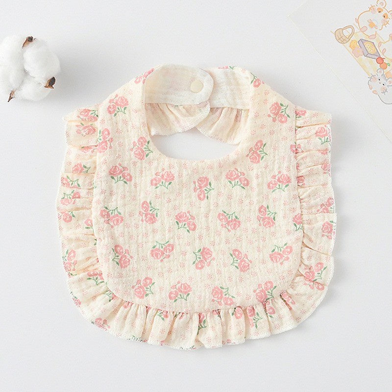 Premium BIB SLABBER BUNGA BAYI SET CELEMEK TATAKAN LIUR ANAK catalog DQIN DS