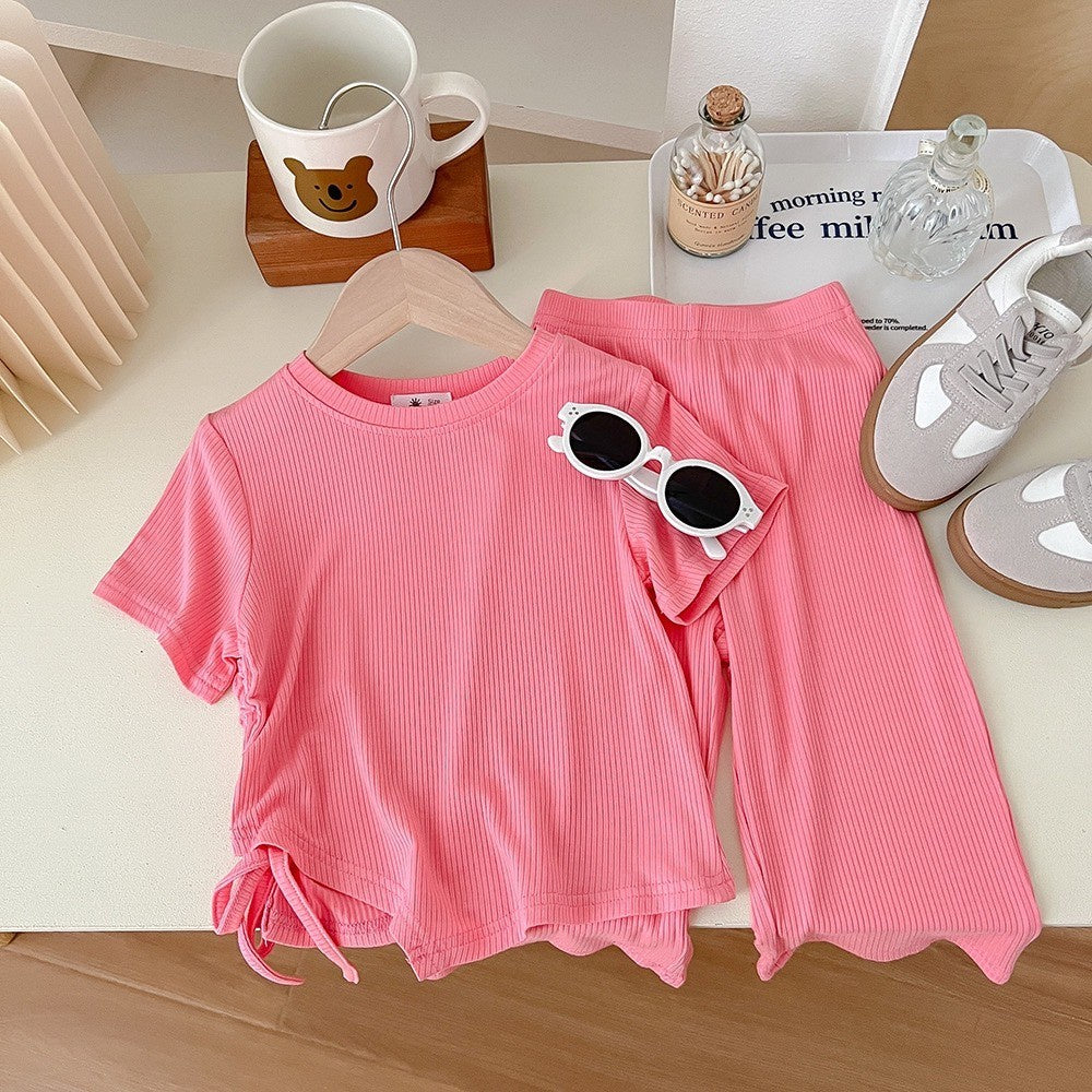 2-7 thn ||SETELAN BAJU + CELANA (1 set) ANAK JALAN CASUAL BAJU ATASAN catalog NXTY TK