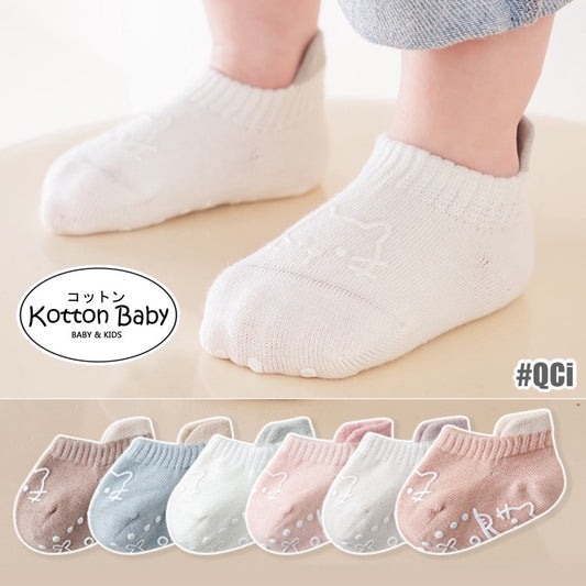 0-3 thn | KAOS KAKI BAYI ANAK IMPOR SOCKS LUCU KARAKTER KARTUN UNISEX catalog QN QCi