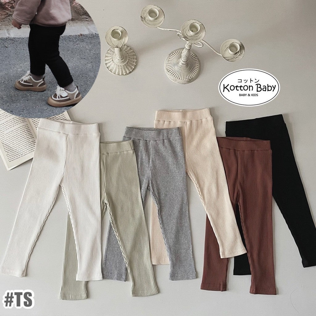 2-6 thn | LEGGING BASIC CASUAL CELANA PANJANG  ANAK PEREMPUAN catalog NXTY TS