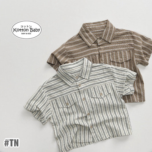 1-5thn | Kemeja Korea Formal Kaos Oversize Anak Laki-laki Pakaian Bayi MYTT catalog TN