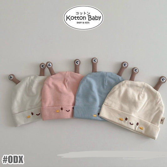 0-3 thn || Topi Bayi Newborn Anak Polos Kupluk Karakter Lucu Emen Anak Impor Catalog OIMG ODX