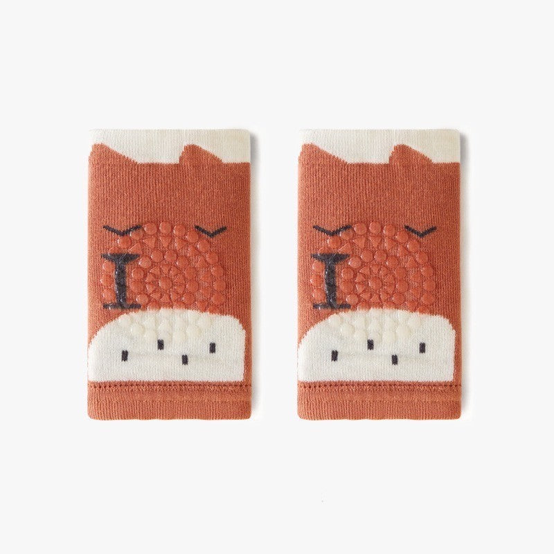 Pelindung Lutut Bayi Karakter / Baby Knee Pad Protector Anti Slip Kaos Kaki Catalog NMBB FW