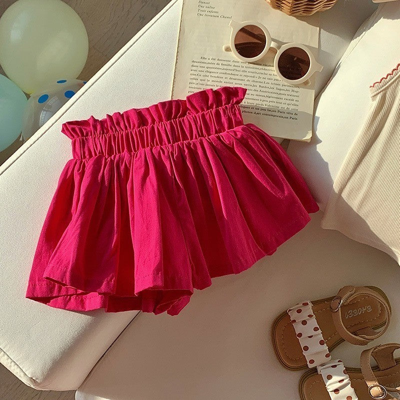 2-6 thn || ROK CELANA PENDEK KARET CASUAL BAWAHAN ANAK PEREMPUAN catalog NXTY TAB