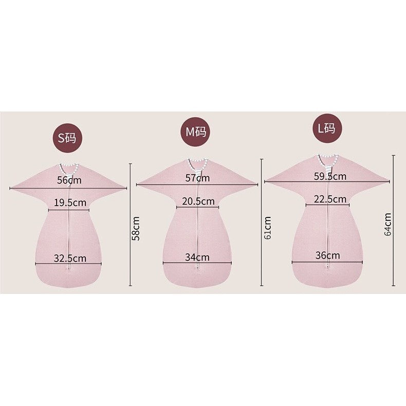 0-9 bln | bedong instan sleeping sack selimut sarung kantong tidur bayi CATALOG NSLR RG