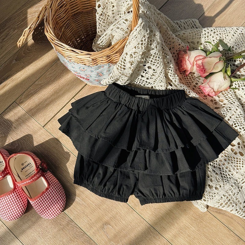 2-6 thn || ROK CELANA PENDEK KARET CASUAL BAWAHAN ANAK PEREMPUAN catalog NXTY TY