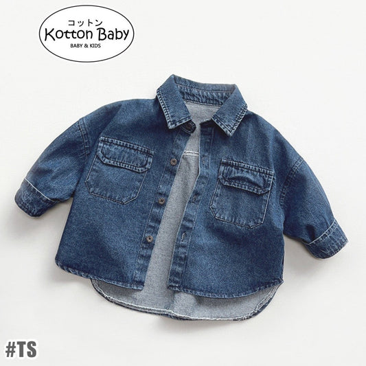 1-5thn | Kemeja Korea Formal Kaos Oversize Anak Laki-laki Pakaian Bayi MYTT catalog TS