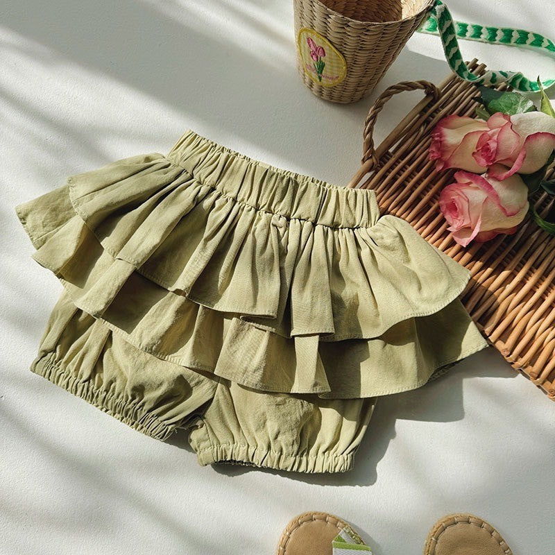 2-6 thn || ROK CELANA PENDEK KARET CASUAL BAWAHAN ANAK PEREMPUAN catalog NXTY TY