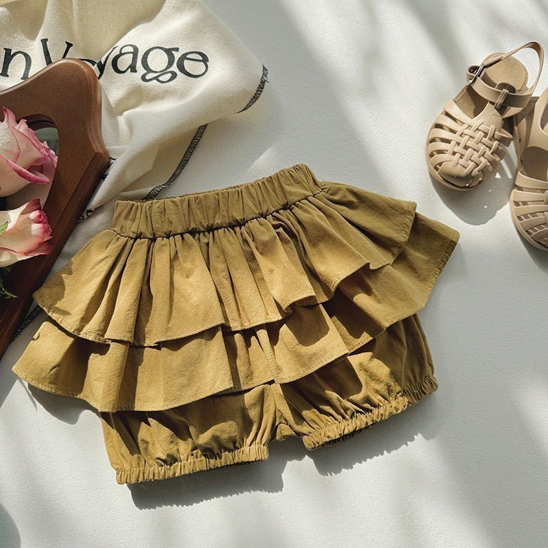 2-6 thn || ROK CELANA PENDEK KARET CASUAL BAWAHAN ANAK PEREMPUAN catalog NXTY TY