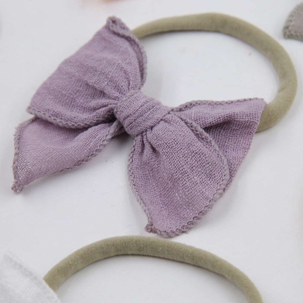 KADOSORA - 0-3 thn | Bandana bayi headband premium import pita anak perempuan catalog QUIN NAG