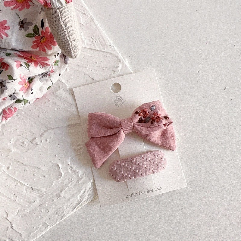 (isi 2/3pcs) Set Jepitan rambut | Ikat Rambut | bayi anak import perempuan aksesoris catalog WGEP PM