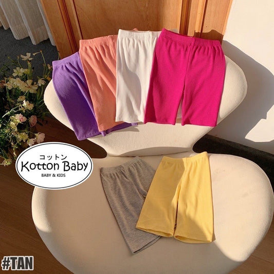 2-6 thn || CELANA PENDEK LEGGING ANAK PEREMPUAN catalog NXTY TAN