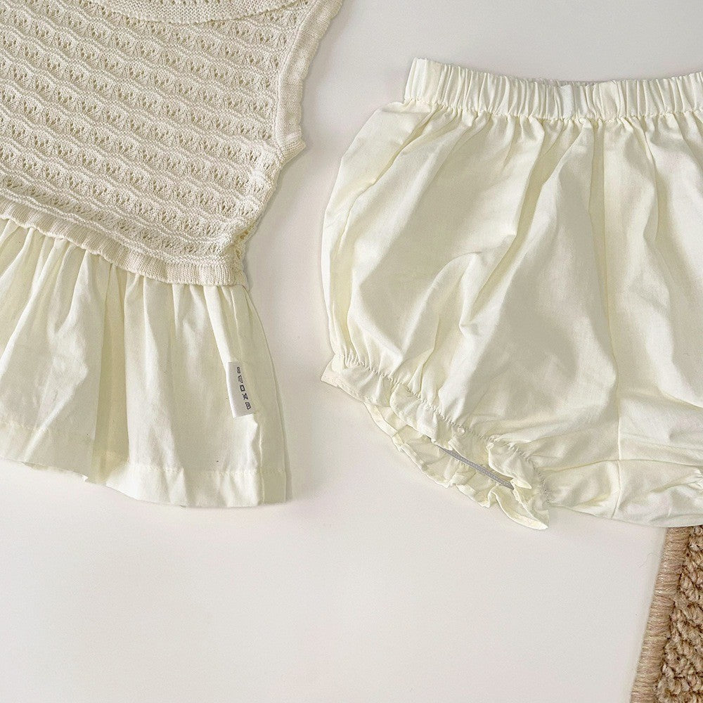 0-3 Thn | ATASAN BAJU KNIT RAJUT KAOS BAYI PAKAIAN ANAK PEREMPUAN catalog CTML CW