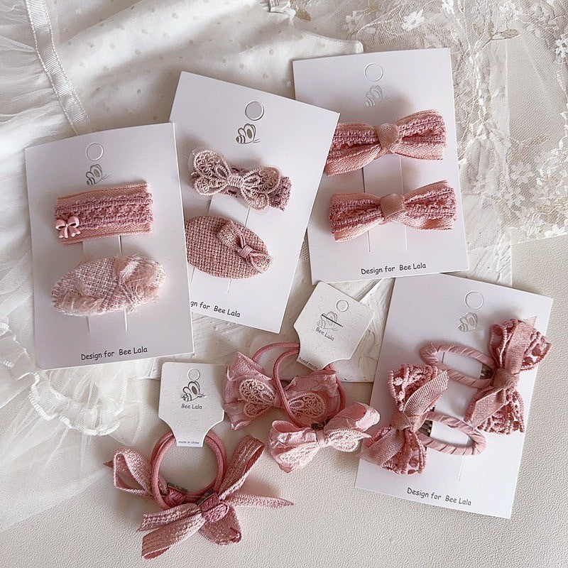 (isi 2/3pcs) Set Jepitan rambut | Ikat Rambut | bayi anak import perempuan aksesoris catalog WGEP PM