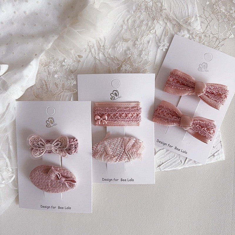 (isi 2/3pcs) Set Jepitan rambut | Ikat Rambut | bayi anak import perempuan aksesoris catalog WGEP PM