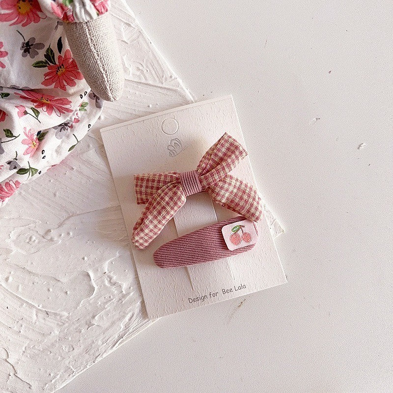 (isi 2/3pcs) Set Jepitan rambut | Ikat Rambut | bayi anak import perempuan aksesoris catalog WGEP PM