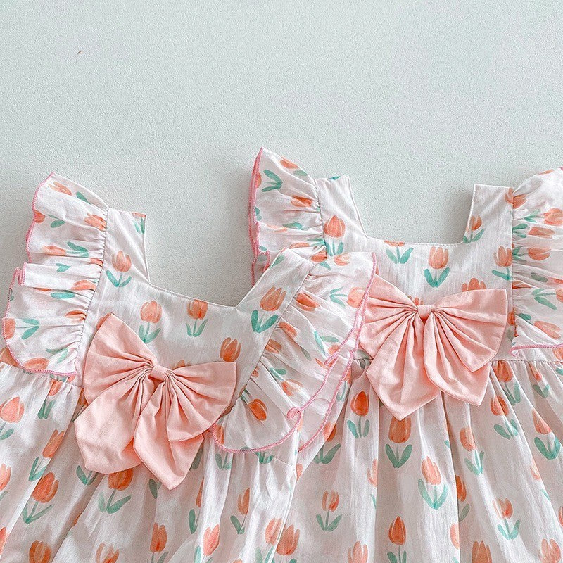 0-4thn | DRESS JUMPER BAJU BAYI ANAK JUMPSUIT ROMPER PEREMPUAN XGGJ GT 9&10