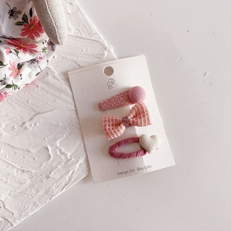 (isi 2/3pcs) Set Jepitan rambut | Ikat Rambut | bayi anak import perempuan aksesoris catalog WGEP PM